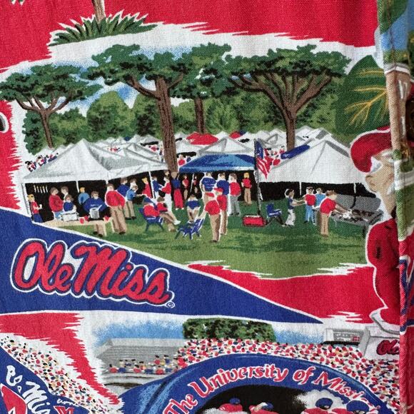 HTF Vintage Reyn Spooner Ole Miss Shirt XXL Colonel Reb Tailgate Aloha Football - Picture 6 of 9